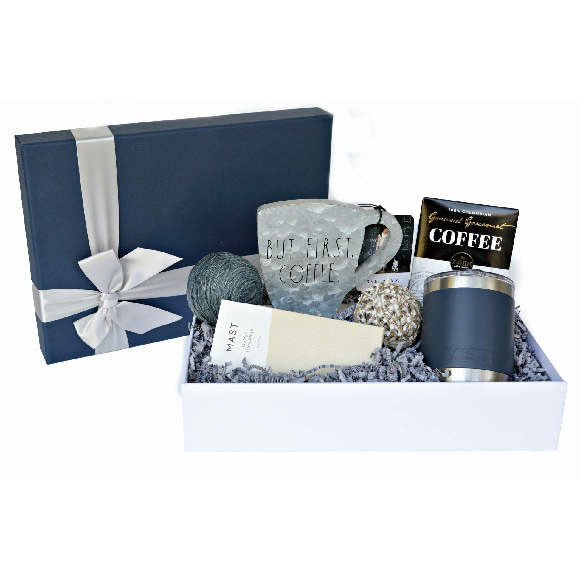 But First, Coffee Gift Box - DJW Custom Baskets & Beyond
