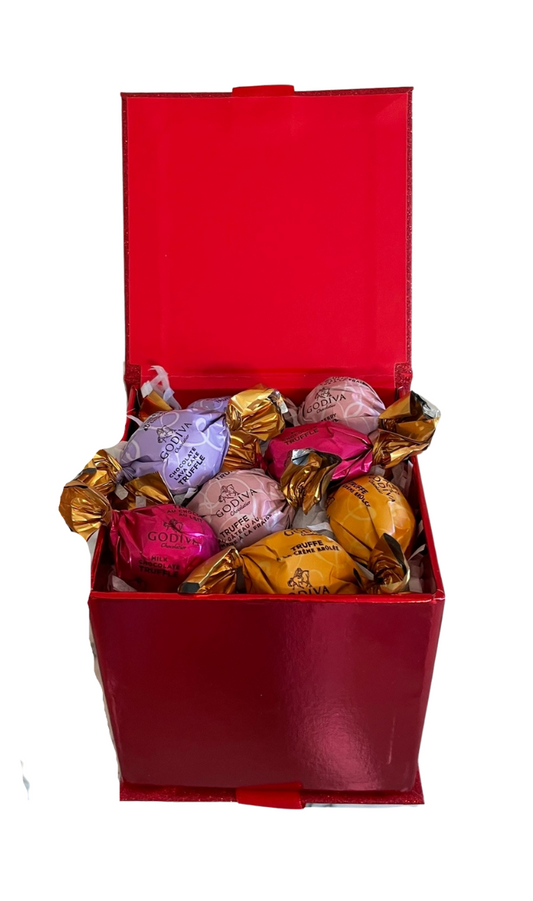 Godiva Holiday Chocolate Gift Box - DJW Custom Baskets & Beyond