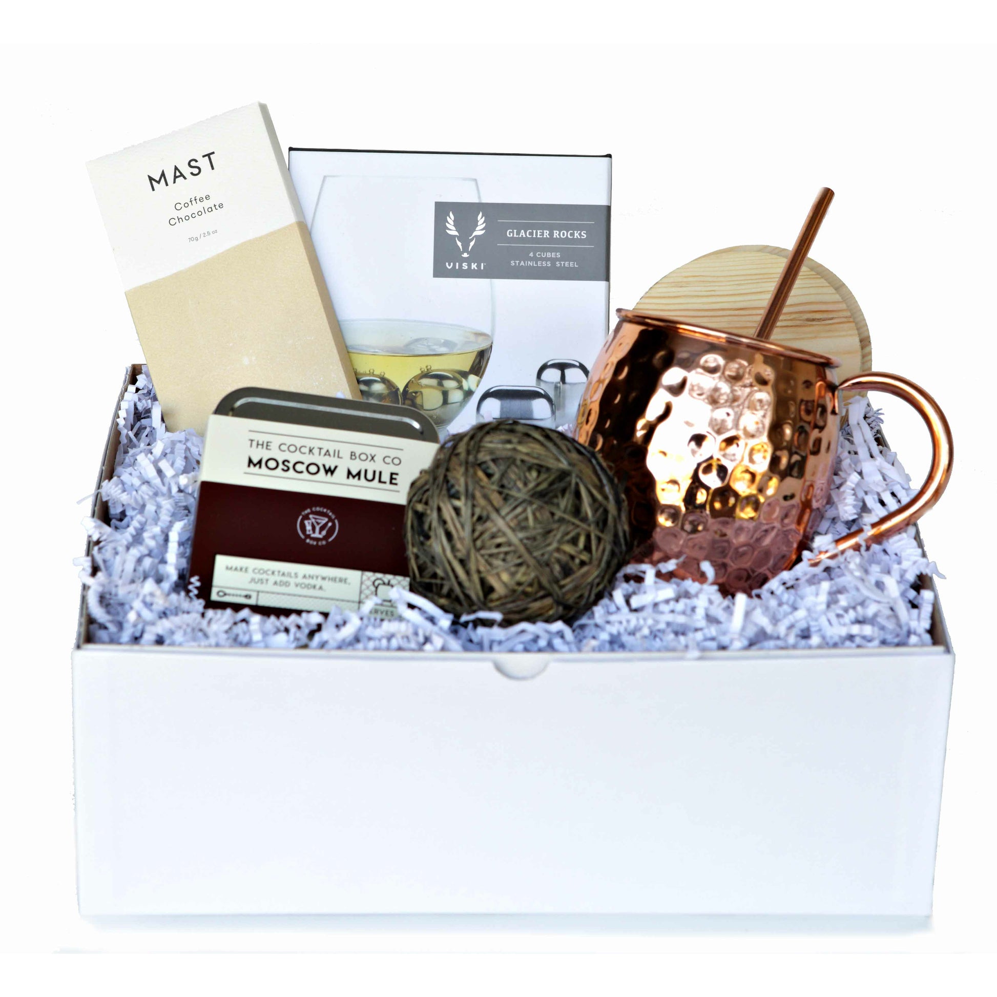 Moscow Mule Chocolate Gift Box - DJW Custom Baskets & Beyond