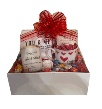 You and Me Valentine Gift Box - DJW Custom Baskets & Beyond